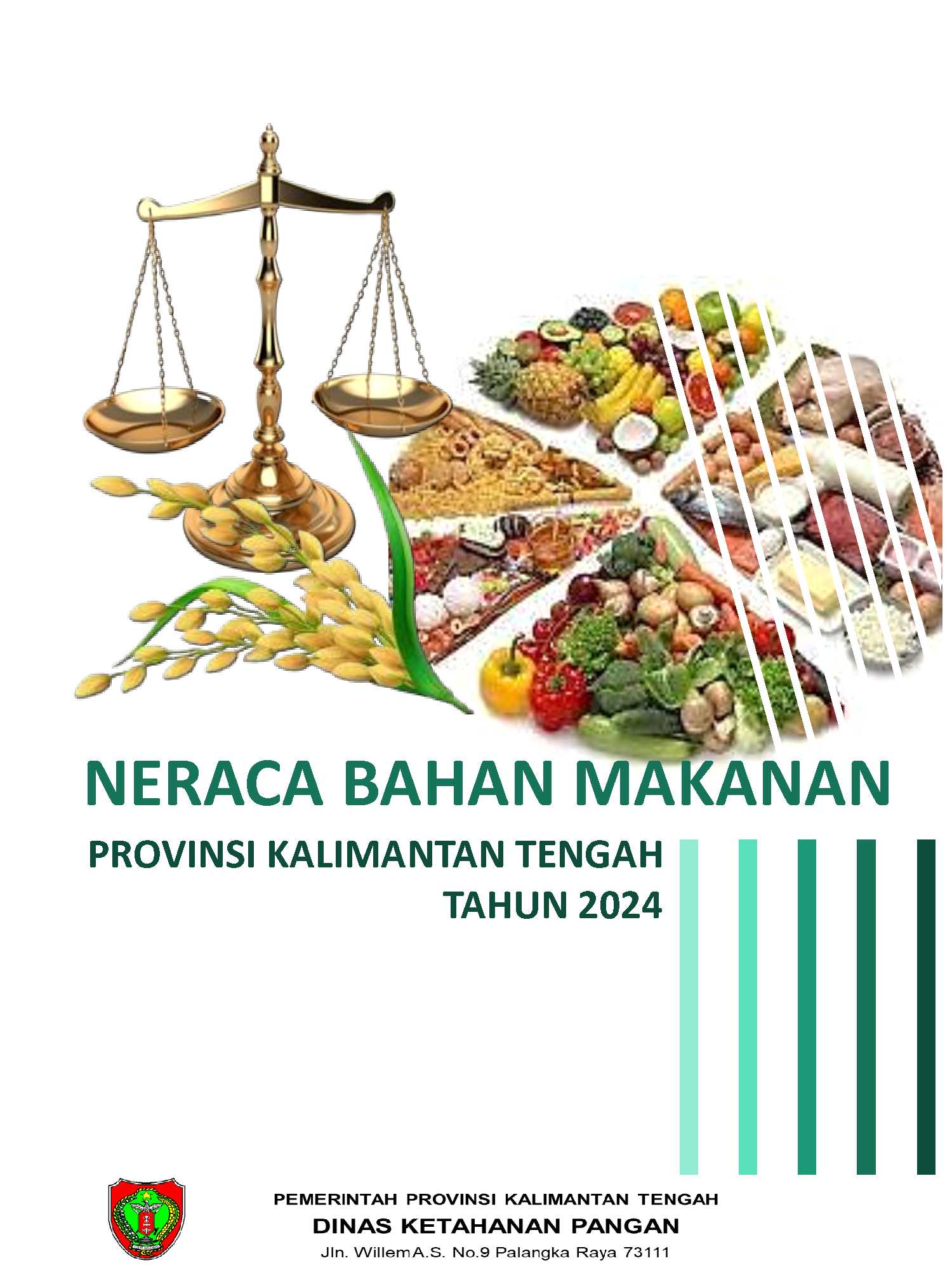 Neraca Bahan Makanan Provinsi Kalimantan Tengah Tahun 2024 (Data ATAP 2023)