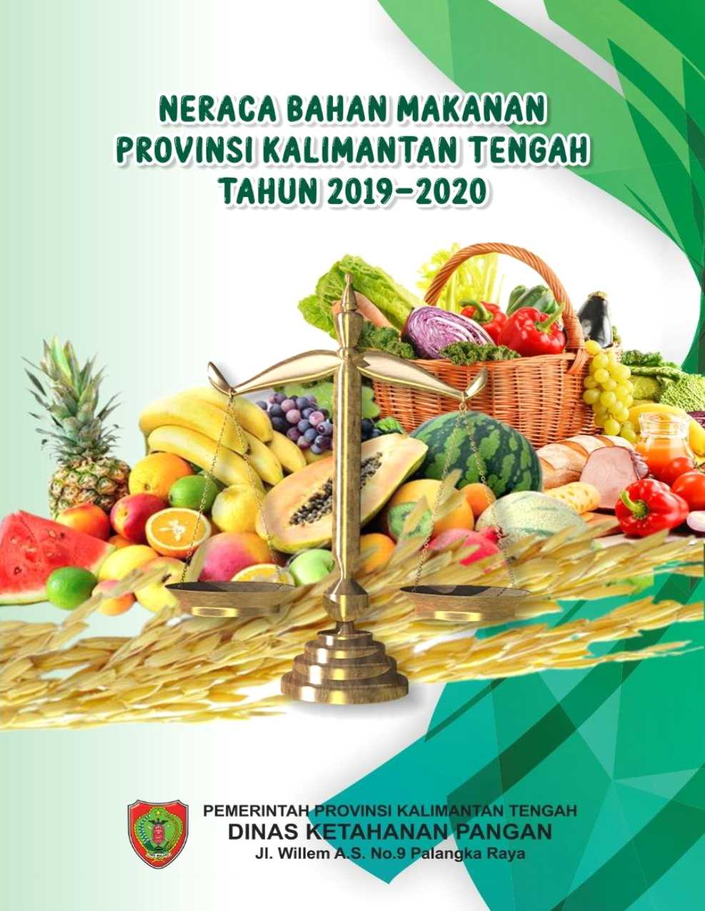 Neraca Bahan Makanan Provinsi Kalimantan Tengah Tahun 2019-2020 (Data ATAP 2019, ASEM 2020)
