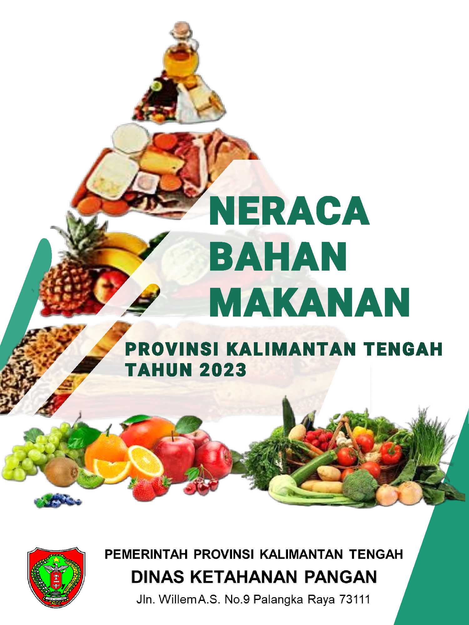Neraca Bahan Makanan Provinsi Kalimantan Tengah Tahun 2023 (Data ATAP 2022)
